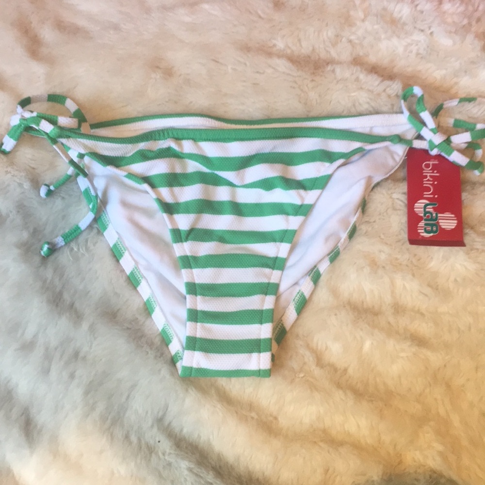 Bikini‎ Lab Manhattan Swim String Tie Bottom L